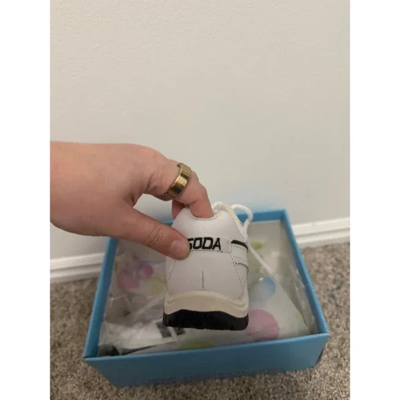 Vintage SODA Y2K White & Black Tennis Shoes – Women's Size 6 - Picture 6 of 7